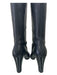 Christian Louboutin Shoe Size 40 Black Leather Knee High Pointed Toe Boots Black / 40