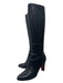 Christian Louboutin Shoe Size 40 Black Leather Knee High Pointed Toe Boots Black / 40