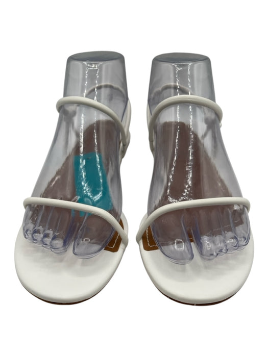 Staud Shoe Size 38 White Leather Knotted ankle strap Sandals White / 38