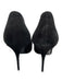 Giuseppe Zanotti Shoe Size 38.5 Black Leather Suede Pointed Toe Stiletto Pumps Black / 38.5