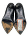 Giuseppe Zanotti Shoe Size 38.5 Black Leather Suede Pointed Toe Stiletto Pumps Black / 38.5