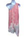 Maeve Size 0 Pink, White & Purple Silk One Shoulder Asymmetic Geo Print Dress Pink, White & Purple / 0