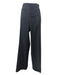 Gucci Size 44 Gray Wool Blend Mid Rise Trouser Straight Leg Flat Pockets Pants Gray / 44