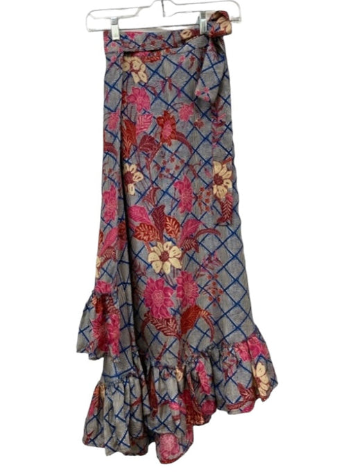 Apiece Apart Size 2 Beige, Blue, Pink Skirt Beige, Blue, Pink / 2