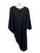 Ralph Lauren Black Size M Black Cashmere Round Neck Keyhole Back Shift Dress Black / M