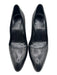 Balenciaga Paris Shoe Size 38.5 Black Leather Upper Pointed Almond Toe Pumps Black / 38.5
