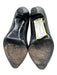 Balenciaga Paris Shoe Size 38.5 Black Leather Upper Pointed Almond Toe Pumps Black / 38.5