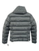 Colmar Size 42 Gray Polyester Duck Down Shimmer Zip Front Puffer Jacket Gray / 42