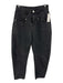 Blank NYC Size 24 Faded Black Cotton Denim Mid Rise Barrel Leg Jeans Faded Black / 24