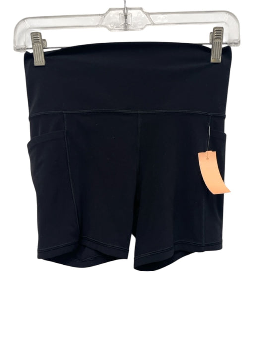 Athleta Size S Black Nylon Blend Athletic Pockets Shorts Black / S