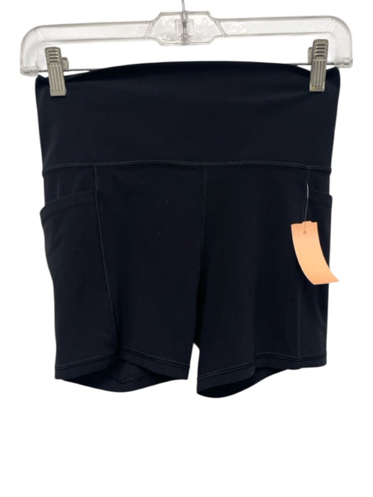 Athleta Size S Black Nylon Blend Athletic Pockets Shorts Black / S