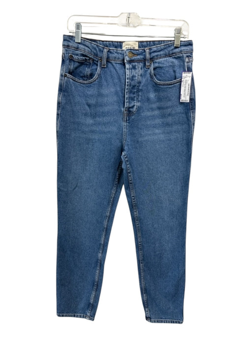 Sezane Denim Size 40 Med Wash Cotton Denim Button Fly 5 Pocket High Rise Jeans Med Wash / 40