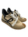 Loewe Shoe Size 38 Beige, Black & White Leather & Textile Upper Low Top Sneakers Beige, Black & White / 38