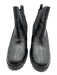Christian Louboutin Shoe Size 37.5 Black Leather Upper Pull Tabs Lug sole Boots Black / 37.5