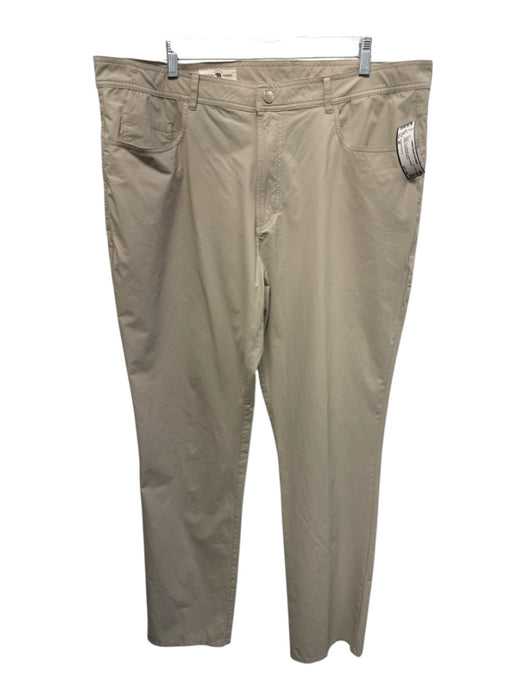 Onward Reserve Size 40 Beige Synthetic Solid Athletic Khakis Men's Pants Beige / 40