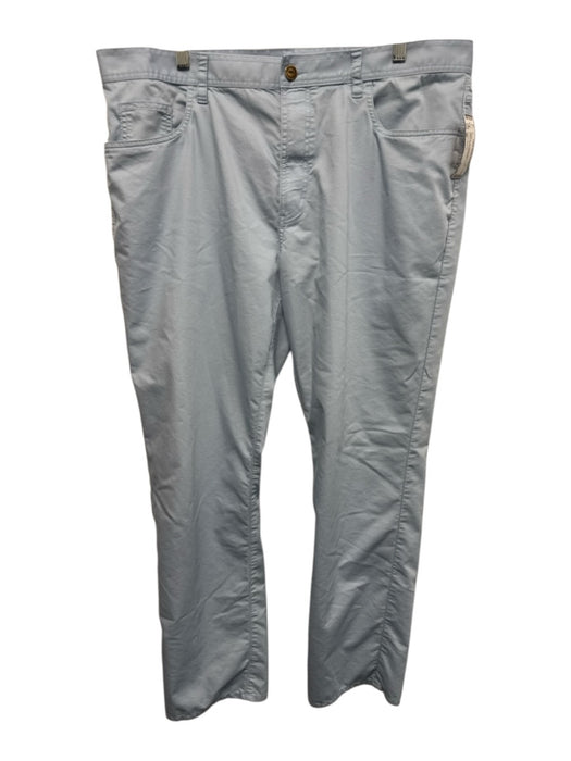 Onward Reserve Size 40 Light blue Cotton Blend Solid Khakis Men's Pants Light blue / 40
