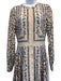 Altuzarra Size 36 Cream Beige & Multi Missing Fabric Tag Leopard Print Dress Cream Beige & Multi / 36