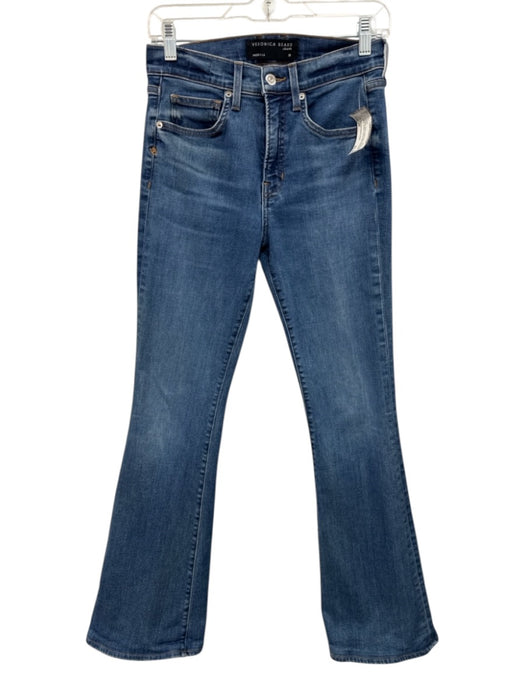 Veronica Beard Jeans Size 28 Medium Wash Cotton Blend Denim High Rise Jeans Medium Wash / 28