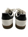 Adidas Shoe Size EST 8 White & Black Leather Upper T Toe Side Stripe Sneakers White & Black / EST 8