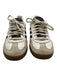 Adidas Shoe Size EST 8 White & Black Leather Upper T Toe Side Stripe Sneakers White & Black / EST 8