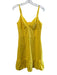 Marcia Mello Size M Yellow No Fabric Tag Eyelet Detail Adjustable straps Dress Yellow / M