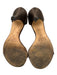 Giuseppe Zanotti Design Shoe Size 35 Brown Leather Suede Stilletto Sandals Brown / 35