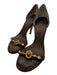 Giuseppe Zanotti Design Shoe Size 35 Brown Leather Suede Stilletto Sandals Brown / 35