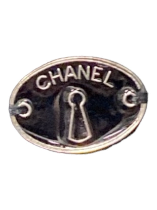 Chanel Size 36 Black Silk Blend High Waist Suede Detail Side Zip Pants Black / 36
