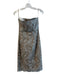Maria Bianca Nero Size Medium Champagne & Gray No Fabric Tag Lace Overlay Dress Champagne & Gray / Medium