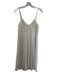Maria Bianca Nero Size Small Off White No Fabric Tag Crochet Side Zip Dress Off White / Small
