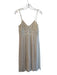 Maria Bianca Nero Size Small Off White No Fabric Tag Crochet Side Zip Dress Off White / Small