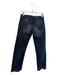 R13 Size 25 Distressed Black Cotton Blend 5 Pocket Zip Fly Mid Rise Jeans Distressed Black / 25