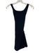Alo Size S Black Polyester Blend Sleeveless Criss Cross Back Athletic Dress Black / S