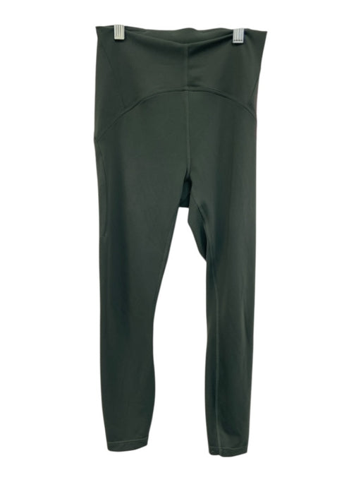 Lululemon Size 4 Dark Sage Green Missing Fabric Tag Elastic Waistband Leggings Dark Sage Green / 4