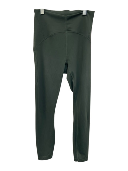 Lululemon Size 4 Dark Sage Green Missing Fabric Tag Elastic Waistband Leggings Dark Sage Green / 4