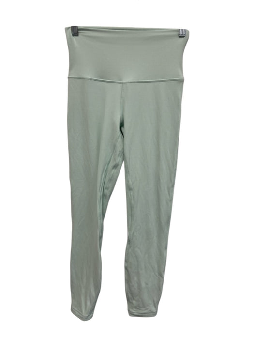 Lululemon Size 4 Seafoam Blue Missing Fabric Tag Elastic Waistband Leggings Seafoam Blue / 4