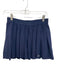 Alo Size Est S Navy Blue Missing Fabric Tag Elastic Waistband Pleated Skirt Navy Blue / Est S