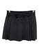 Lululemon Size 4 Black Missing Fabric Tag Elastic Waistband Pleated Skirt Black / 4