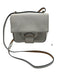 Reed Krakoff White & Beige Leather Flap Piping Gold Hardware Crossbody Bag White & Beige / Small