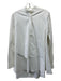 Ann Mashburn Size Small White Cotton Long Sleeve 1/2 Button Layered Top White / Small