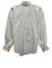Ann Mashburn Size M White Cotton Long Sleeve 1/4 Button Blouse Top White / M