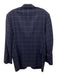 Brooks Brothers 1818 Blue Wool Blend Window pane 3 button Men's Blazer Blue / 39R