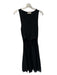 Ramy Brook Size Est S Black Viscose Blend Sleeveless Above Knee Cutout Dress Black / Est S