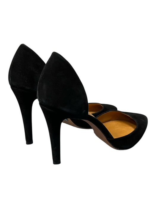 IRO Shoe Size 39 Black Suede Almond Toe Heel Closed Toe Slip On Shoes Black / 39