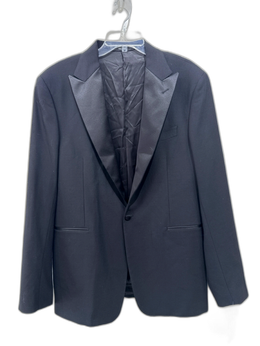 Todd Snyder NWT Black Wool Solid Dinner Jacket Men's Blazer Black / 44L