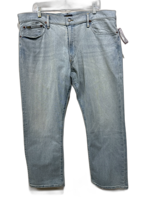 Polo Size 38 Light Wash Cotton Solid Jean Men's Pants Light Wash / 38