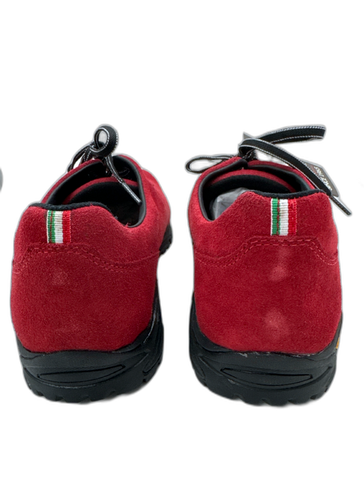Montelliana Shoe Size 47 Like New Red & Black Suede Solid Men's Shoes Red & Black / 47