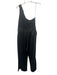 Ramy Brook Size 14 Black Polyester Velour floral stitch One Shoulder Jumpsuit Black / 14
