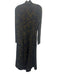 Tanya Taylor Size M Black, Green, Brown Rayon Blend Paneled Turtleneck Dress Black, Green, Brown / M