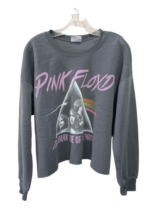 Pink Floyd Size L Gray & multi Polyester Blend Round Neck Long Sleeve Sweatshirt Gray & multi / L